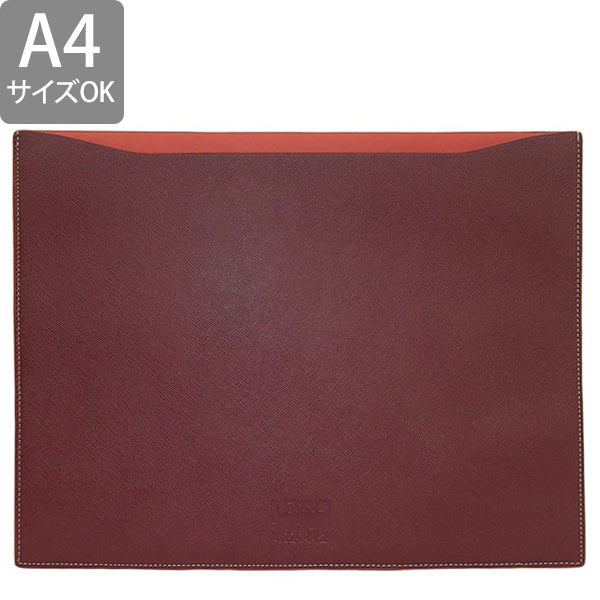 ポールスミス バッグ メンズ クラッチバッグ アウトレット レザー ワイン PSME0136 PAUL SMITH A4対応 母の日　土日祝も毎日発送します