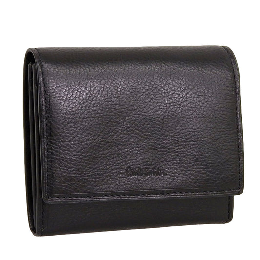 ポールスミス コインケース 小銭入れ メンズ アウトレット レザー ブラック マルチストライプ PAUL SMITH