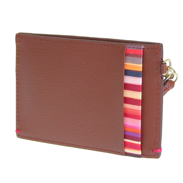 ポールスミス 小物 メンズ レディース カードケース アウトレット レザー キャメル PSMP0102 PAUL SMITH 母の日　土日祝も毎日発送します