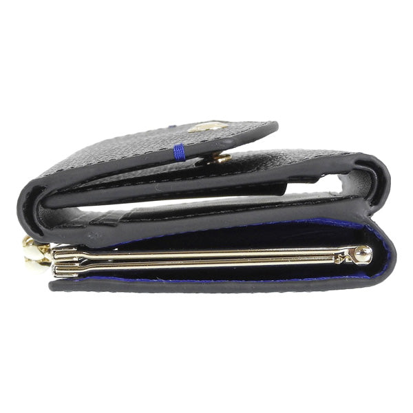 ポールスミス 財布 レディース 三つ折り財布 アウトレット レザー ブラック PSMSW0310 PAUL SMITH 母の日　土日祝も毎日発送します