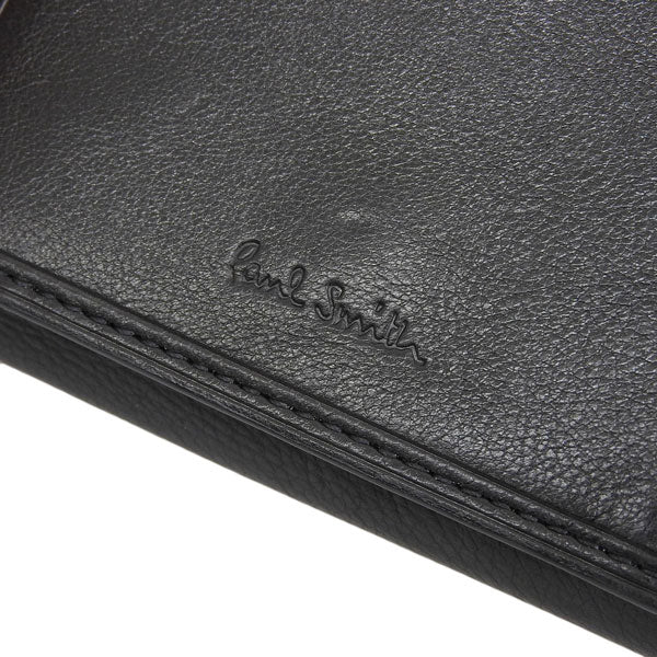 E05211 新品 Paul Smith コンパクト レザー財布 ブラック E05211 新品 Paul Smith コンパクト レザー財布 ブラック