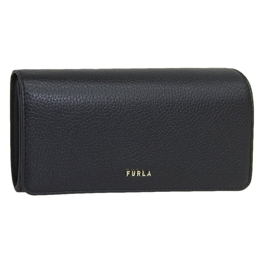 フルラ 財布 レディース 長財布 アウトレット レザー ブラック リッツィー FURLA RITZY CONTINENTAL WALLET SLIM PU35RZYBX0305O6000