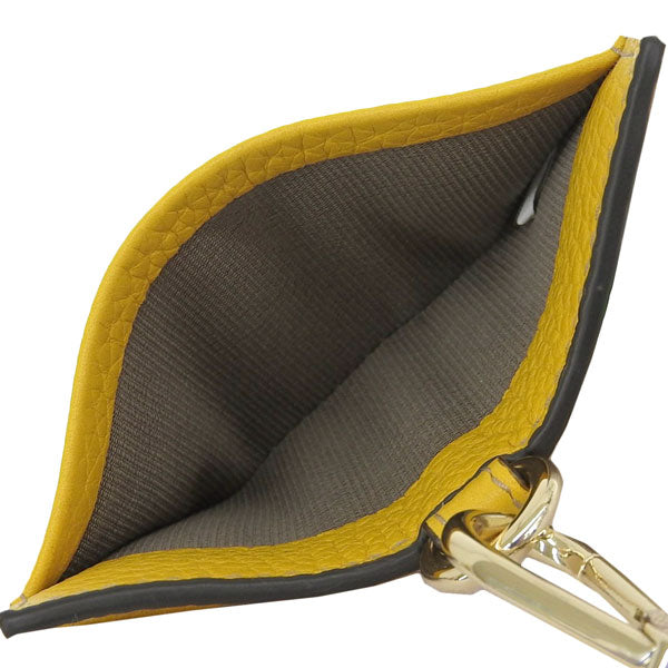 フルラ カードケース パスケース 定期入れ レディース アウトレット レザー イエロー FURLA RIZY-BADGE HOLDER S PU47RZYBX03050564S
