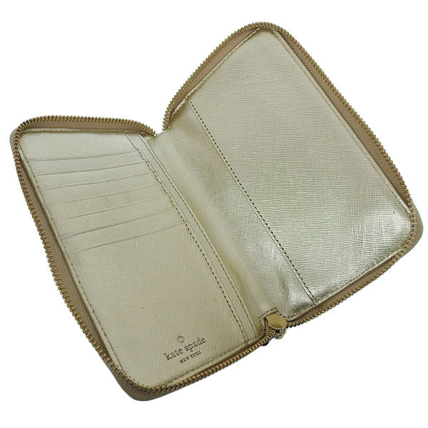 ケイトスペード 財布 レディース 長財布 アウトレット レザー ゴールド CEDAR STREET LACEY PWRU4064-711 KATE SPADE