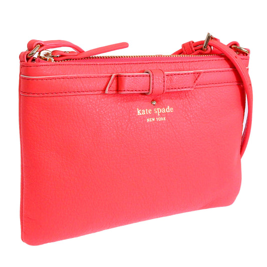 ケイトスペード バッグ レディース ショルダーバッグ レザー ピンク cobble hill bow tarin PWRU4299-665 KATE SPADE