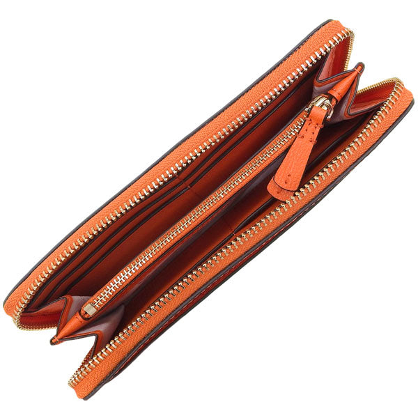 ケイトスペード 財布 レディース 長財布 レザー オレンジ sylvia slim continental wallet PWRU7245-805 KATE SPADE
