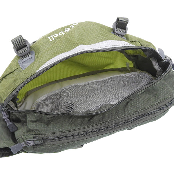 モンベル バッグ メンズ レディース ボディバッグ 7L ナイロン グリーン Trail Lumbar Pack 7 R7TLPTHYM mont-bell