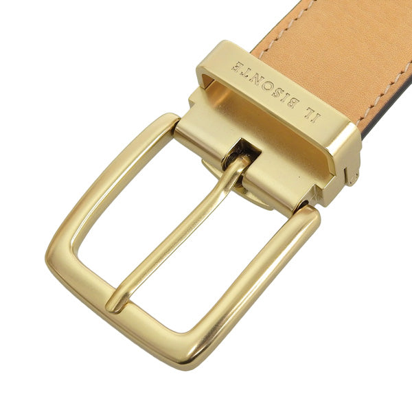 イルビゾンテ 小物 メンズ レディース ベルト 105cm レザー ナチュラル SBE101PV0001NA295 IL BISONTE 母の日　土日祝も毎日発送します