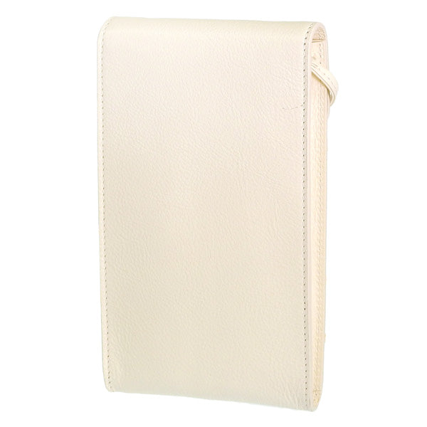 イルビゾンテ バッグ レディース ショルダーバッグ レザー ホワイト SCA100PV0001WH175 IL BISONTE 母の日　土日祝も毎日発送します