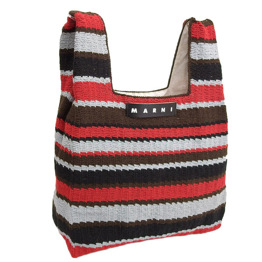 マルニ バッグ レディース トートバッグ アウトレット オレンジ SHOPPING BAG SHMH0011Q0STR12 MARNI 母の日　土日祝も毎日発送します