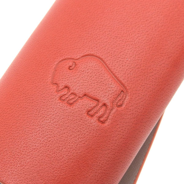 イルビゾンテ IL BISONTE 4連キーケース 鍵入れ レザー レッド メンズ レディース skh087pv0011re184g 新生活  母の日　土日祝も毎日発送します