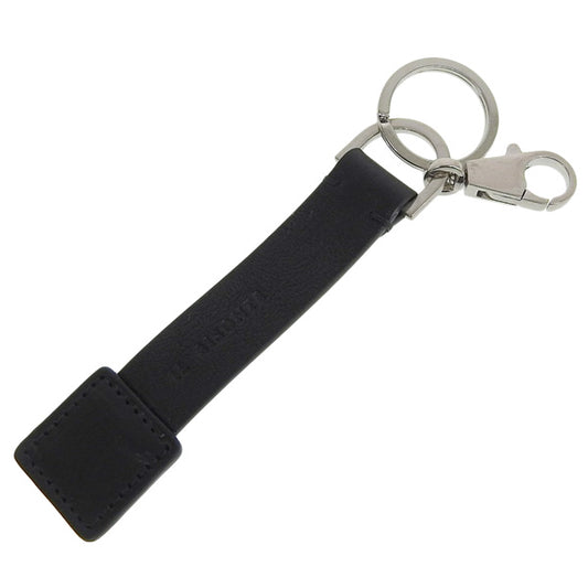 イルビゾンテ IL BISONTE キーホルダー キーリング レザー ブラック メンズ レディース skh114pox001bk116c 父の日 母の日　土日祝も毎日発送します