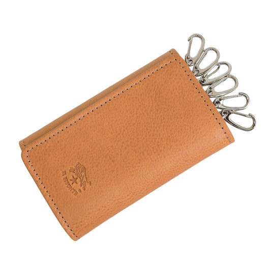 イルビゾンテ 小物 メンズ レディース キーケース レザー ナチュラル SKH142PO0001NA178N IL BISONTE