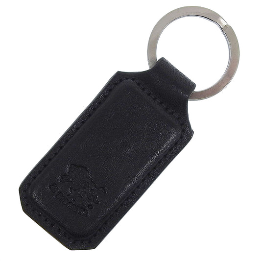 イルビゾンテ キーリング キーチャーム メンズ レディース レザー ブラック SKH143PO0001BK116N IL BISONTE