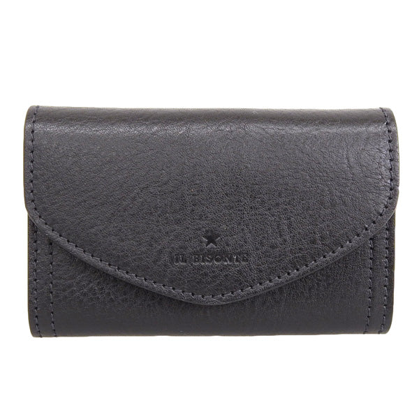 イルビゾンテ 小物 メンズ レディース キーケース 6連 レザー ブラック SKH150PV0001BK110 IL BISONTE 母の日　土日祝も毎日発送します