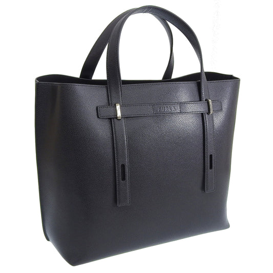 フルラ バッグ レディース トートバッグ アウトレット レザー ブラック FURLA MAN GIOVE L CASUAL TOTE U667M07AX0732O6000 A4対応