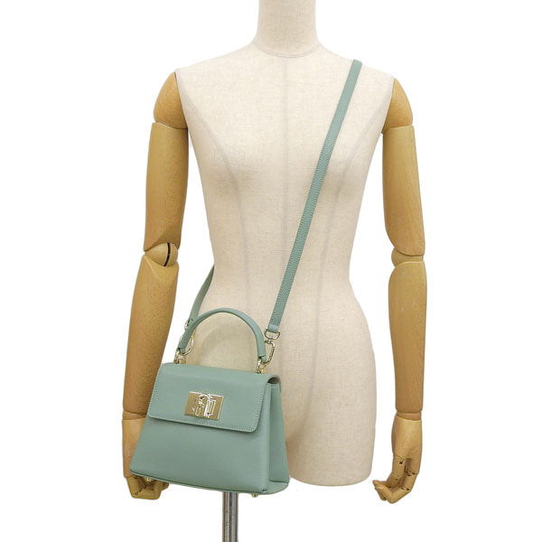 フルラ バッグ レディース 2WAY ショルダーバッグ ハンドバッグ アウトレット レザー グリーン FURLA 1927-MINI TOP HANDLE BAG WB00109ARE0001996S