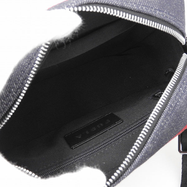 フルラ FURLA REAL MINI CAMERA CASE ショルダーバッグ バッグ デニム BLU+RUBY+NERO ブルールビーネロ ブルールビーブラック系 レディース wb00243ax07960613s レディース 女性 プレゼント ブランド ギフト 新生活  母の日　土日祝も毎日発送します