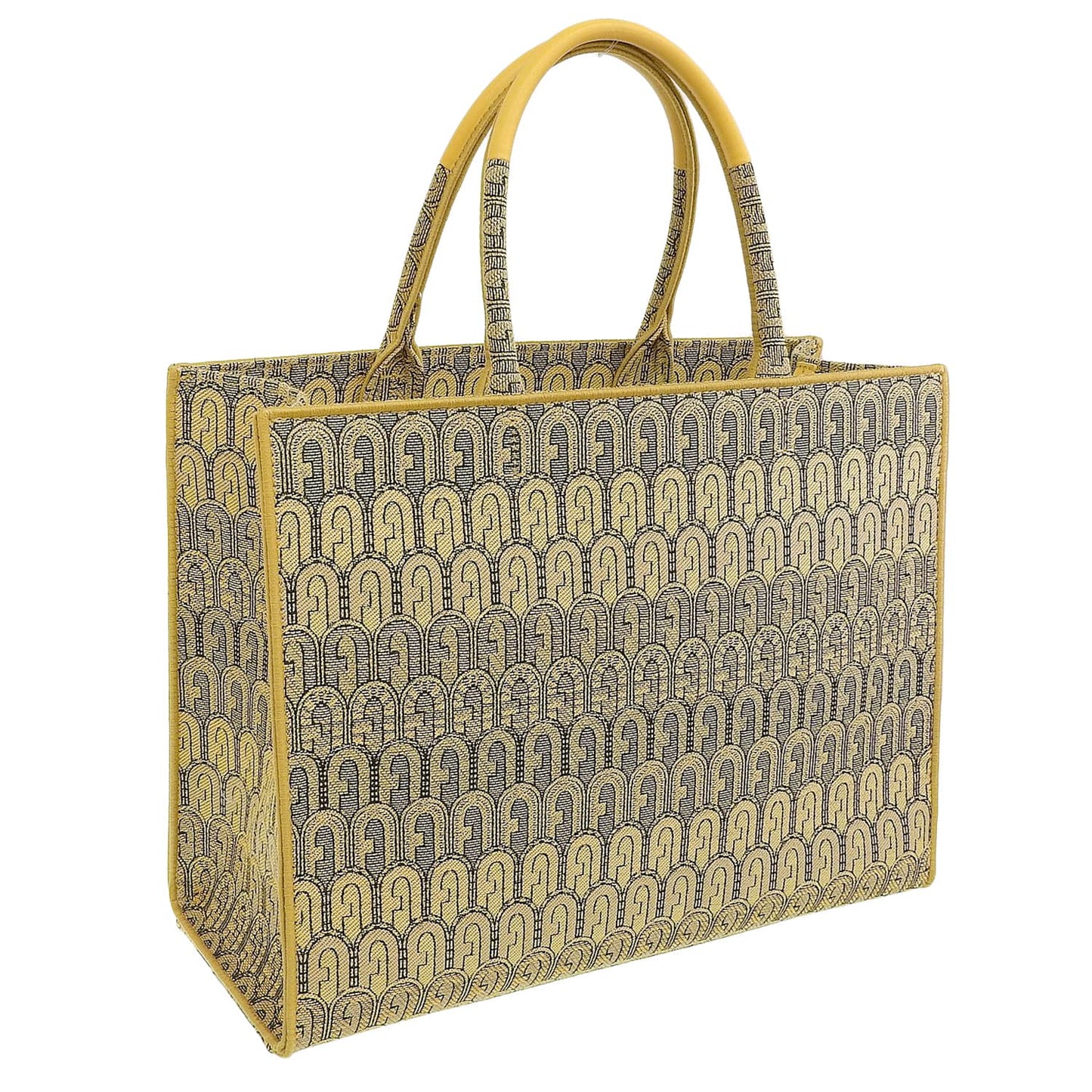 フルラ バッグ レディース トートバッグ アウトレット イエローマルチ オポチュニティ FURLA OPPORTUNITY L TOTE BAG WB00255A0459TO400 A4対応