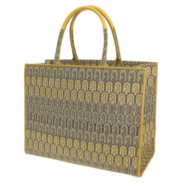 フルラ バッグ レディース トートバッグ アウトレット イエローマルチ オポチュニティ FURLA OPPORTUNITY L TOTE BAG WB00255A0459TO400 A4対応