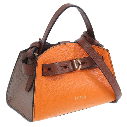 フルラ バッグ レディース ショルダーバッグ 2WAYバッグ ハンドバッグ アウトレット レザー オレンジマルチ FURLA MARGHERITA MINI WB00263HSC0001877S FURLA