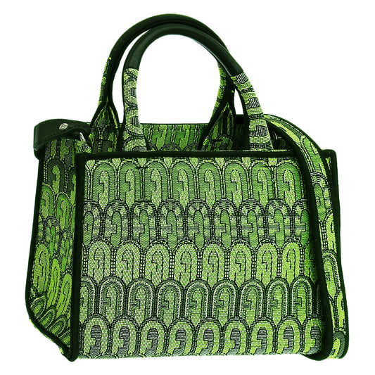 フルラ バッグ レディース 2WAY トートバッグ ショルダーバッグ アウトレット グリーンマルチ オポチュニティ FURLA OPPORTUNITY-TOTE MINI BAG WB00352AX07771544S
