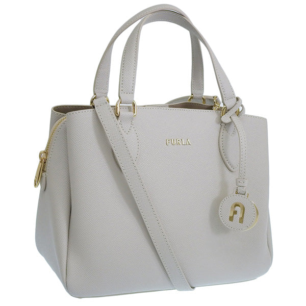 フルラ バッグ レディース ハンドバッグ 2WAYバッグ ショルダーバッグ アウトレット レザー グレー MINEVRA S TOTE WB00391BX0306GDJ00 FURLA