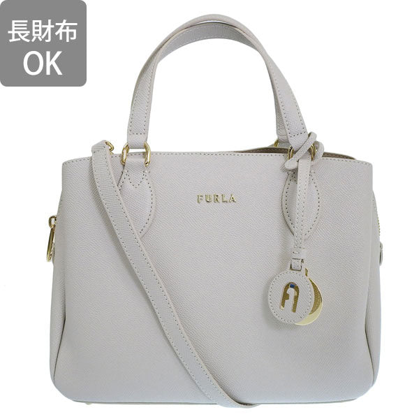 フルラ バッグ レディース ハンドバッグ 2WAYバッグ ショルダーバッグ アウトレット レザー グレー MINEVRA S TOTE WB00391BX0306GDJ00 FURLA