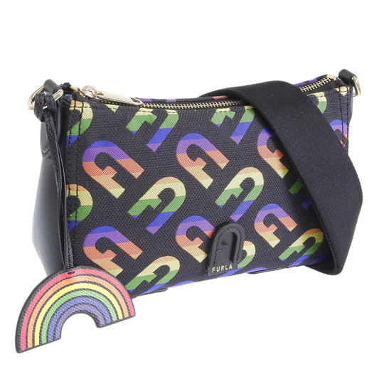 フルラ バッグ レディース ショルダーバッグ アウトレット ブラックマルチ アテナ ATENA CROSSBODY XL BAG WB00397BX2009MT000 FURLA 母の日　土日祝も毎日発送します