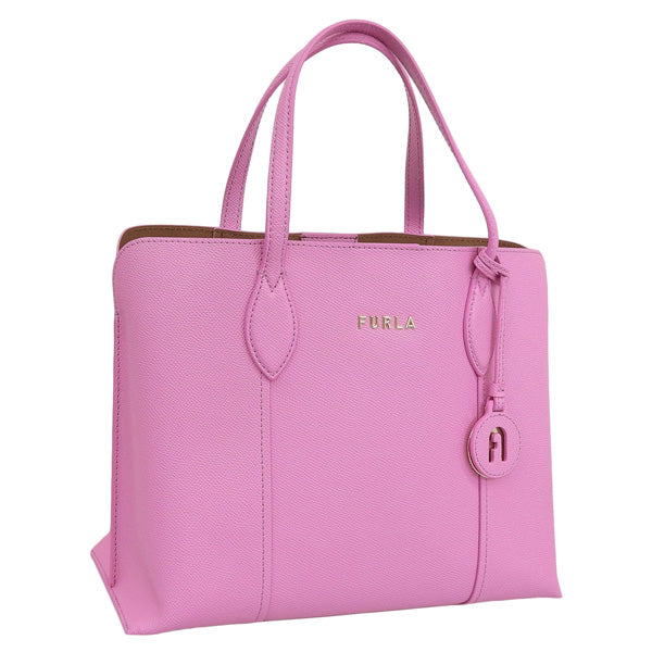 フルラ バッグ レディース トートバッグ アウトレット レザー ピンク VITTORIA M TOTE WB00420BX03061153S FURLA 母の日　土日祝も毎日発送します
