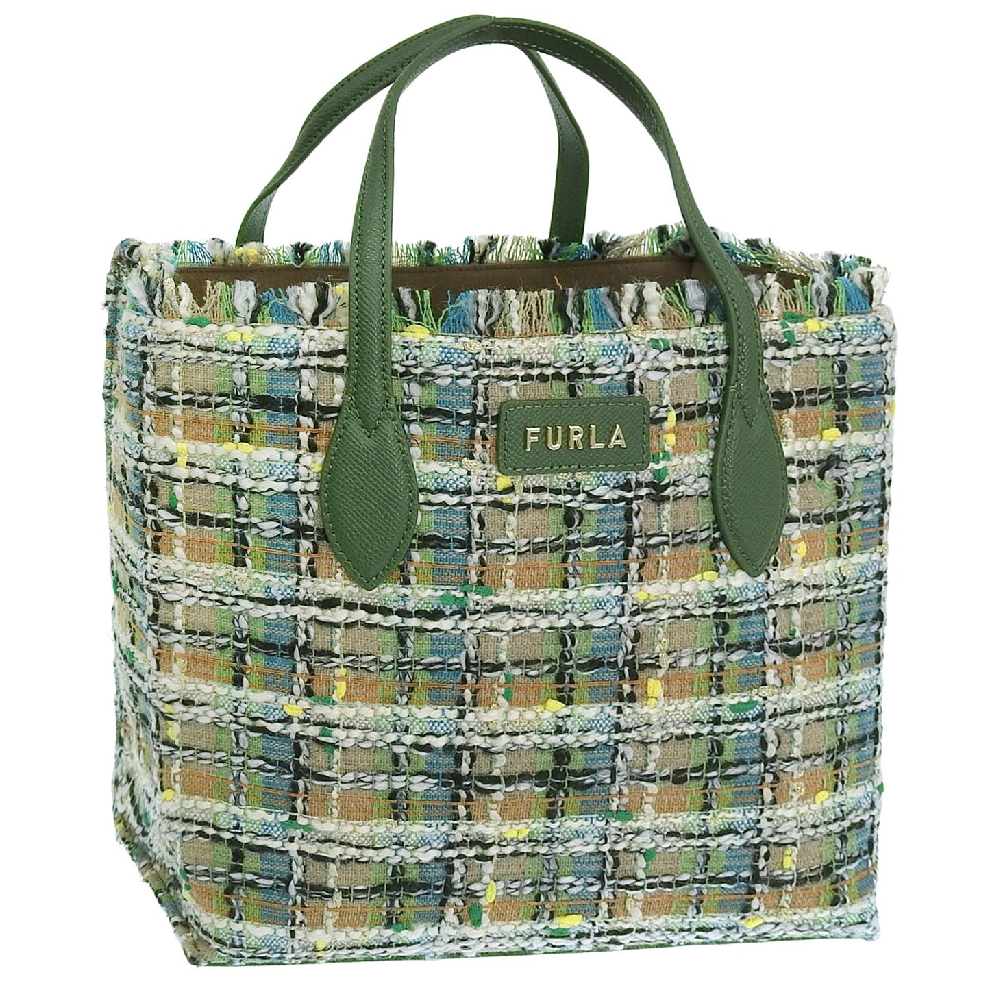 フルラ バッグ レディース トートバッグ ハンドバッグ アウトレット グリーンマルチ ERA-TOTE S BAG WB00421BX10241133S FURLA