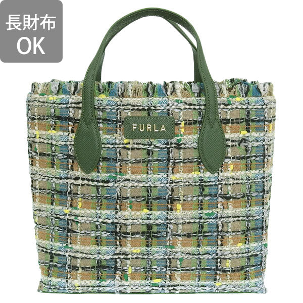 フルラ バッグ レディース トートバッグ ハンドバッグ アウトレット グリーンマルチ ERA-TOTE S BAG WB00421BX10241133S FURLA