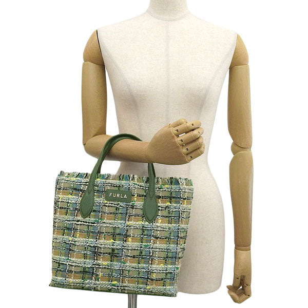 フルラ バッグ レディース トートバッグ ハンドバッグ アウトレット グリーンマルチ ERA-TOTE S BAG WB00421BX10241133S FURLA