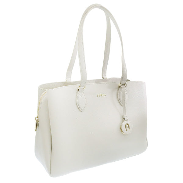 フルラ バッグ レディース トートバッグ アウトレット レザー グレー MINERVA L TOTE WB00445BX0306GDJ00 FURLA土日祝も毎日発送します
