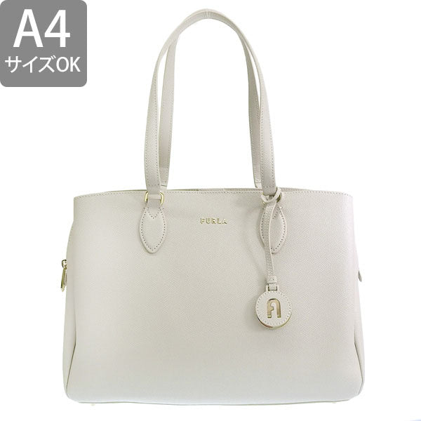 フルラ バッグ レディース トートバッグ アウトレット レザー グレー MINERVA L TOTE WB00445BX0306GDJ00 FURLA土日祝も毎日発送します