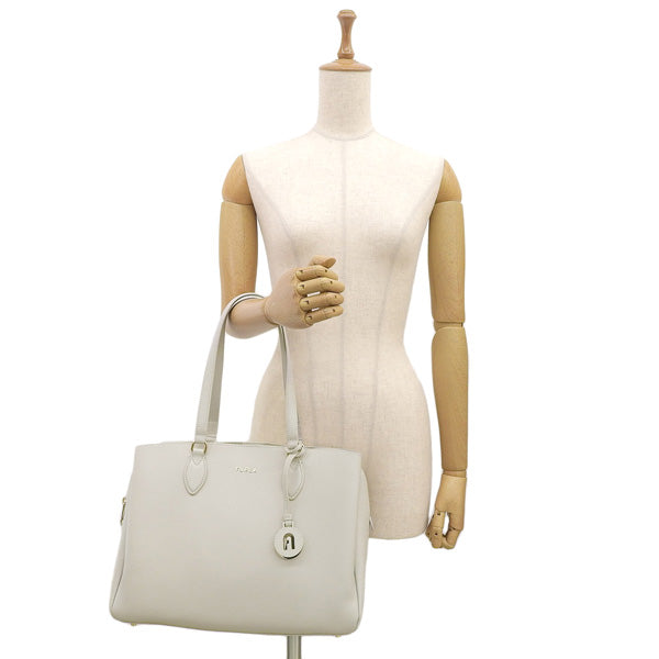 フルラ バッグ レディース トートバッグ アウトレット レザー グレー MINERVA L TOTE WB00445BX0306GDJ00 FURLA土日祝も毎日発送します