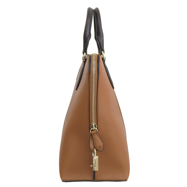 フルラ バッグ レディース ハンドバッグ 2WAYバッグ ショルダーバッグ アウトレット コニャックブラウンマルチ VITTORIA M DOME WB00486BX03361717S FURLA 母の日　土日祝も毎日発送します