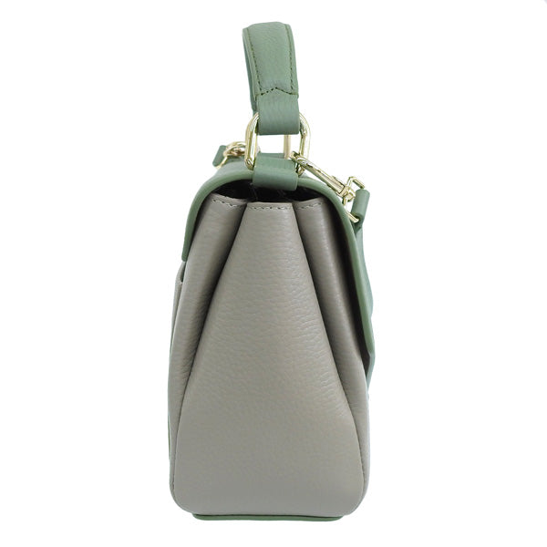 フルラ バッグ レディース ハンドバッグ 2WAYバッグ ショルダーバッグ アウトレット レザー グリーンマルチ DANAE S TOP HANDLE WB00487BX03352188S FURLA 母の日　土日祝も毎日発送します