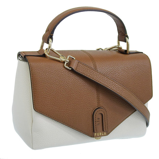 フルラ バッグ レディース ハンドバッグ 2WAYバッグ ショルダーバッグ アウトレット レザー ブラウンマルチ DANAE S TOP HANDLE WB00487BX0335O8800 FURLA