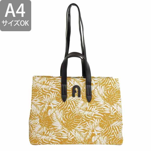 フルラ FURLA KENZIA XL TOTE E W ショルダーバッグ バッグ イエローマルチ レディース wb00504bx0663tgs00  ブランド a4 A4サイズ 母の日　土日祝も毎日発送します