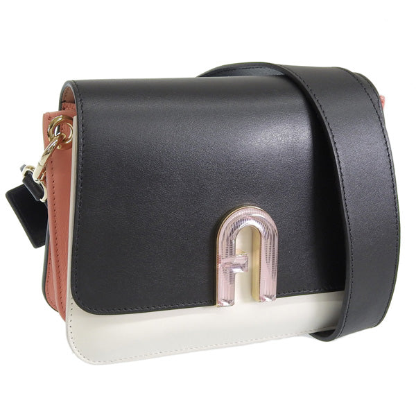 フルラ バッグ レディース ショルダーバッグ アウトレット レザー ブラックマルチ ジェンマ FURLA GEMMA SHOULDER MINI  WB00518BX01841065S 母の日　土日祝も毎日発送します