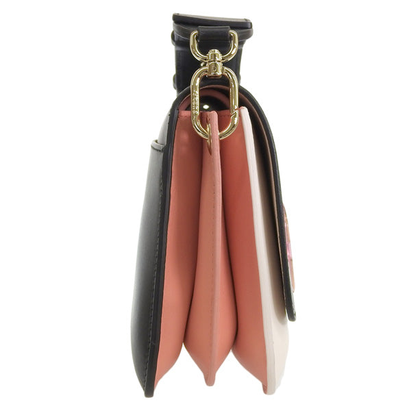 フルラ バッグ レディース ショルダーバッグ アウトレット レザー ブラックマルチ ジェンマ FURLA GEMMA SHOULDER MINI  WB00518BX01841065S 母の日　土日祝も毎日発送します