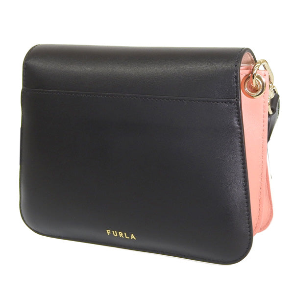 フルラ バッグ レディース ショルダーバッグ アウトレット レザー ブラックマルチ ジェンマ FURLA GEMMA SHOULDER MINI  WB00518BX01841065S 母の日　土日祝も毎日発送します