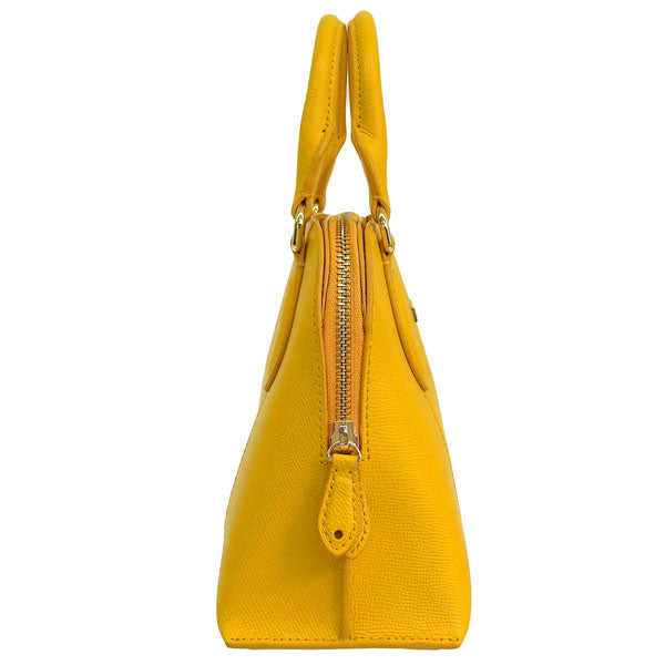 フルラ バッグ レディース 2WAY ショルダーバッグ ハンドバッグ アウトレット レザー イエロー FURLA VITTORIA MINI DOME BAG WB00539BX03060564S