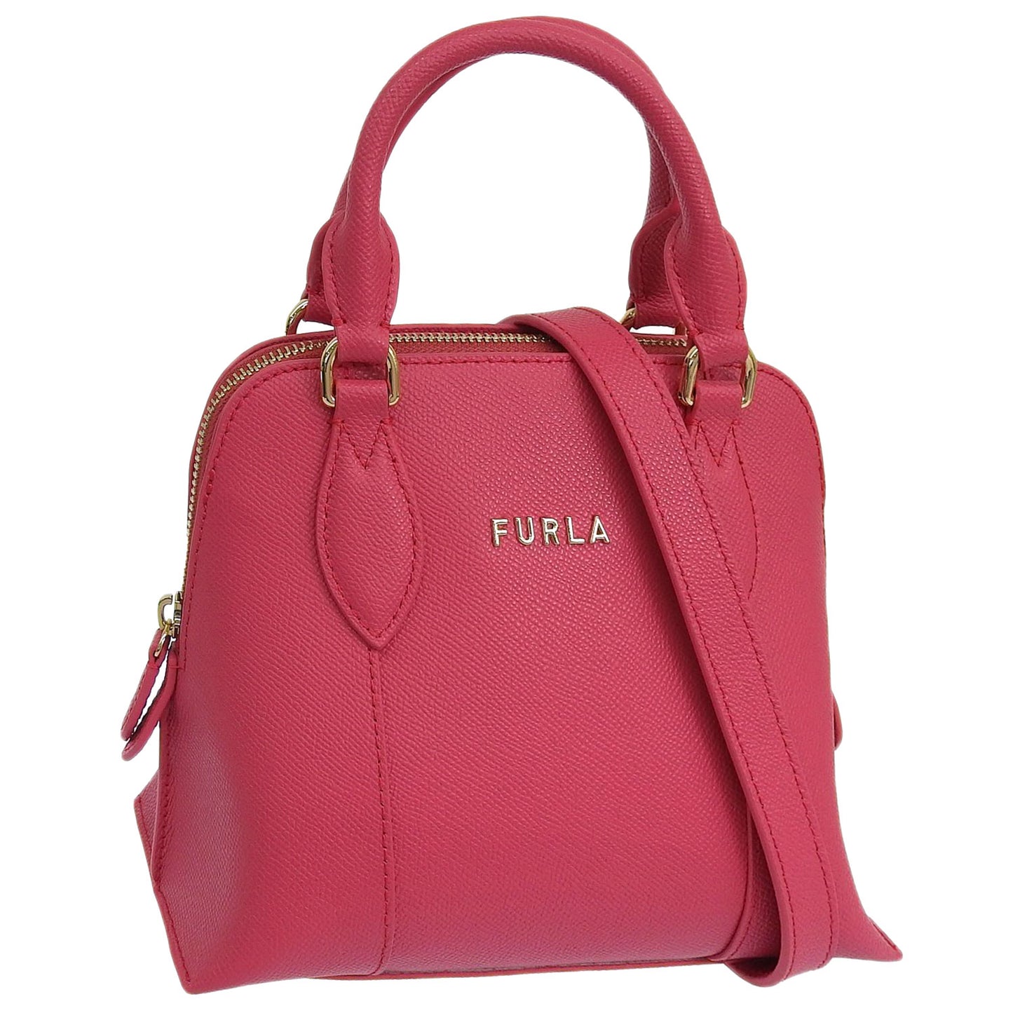 フルラ バッグ レディース 2WAY ショルダーバッグ ハンドバッグ アウトレット レザー ピンク FURLA VITTORIA MINI DOME BAG WB00539BX0306SH900