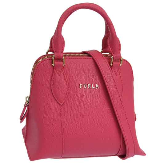 フルラ バッグ レディース 2WAY ショルダーバッグ ハンドバッグ アウトレット レザー ピンク FURLA VITTORIA MINI DOME BAG WB00539BX0306SH900
