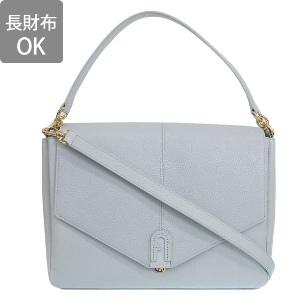 フルラ バッグ レディース ショルダーバッグ 2WAYバッグ アウトレット レザー ライトブルー DAFNE M SHOULDER BAG WB00543BX03051159S FURLA 母の日　土日祝も毎日発送します
