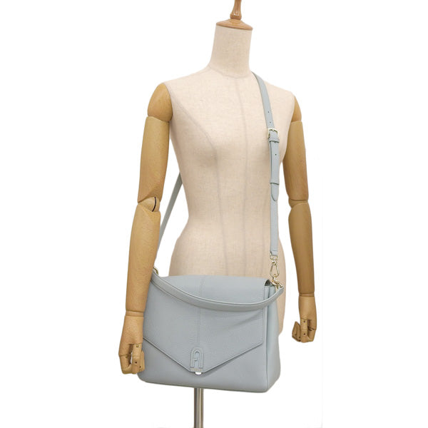 フルラ バッグ レディース ショルダーバッグ 2WAYバッグ アウトレット レザー ライトブルー DAFNE M SHOULDER BAG WB00543BX03051159S FURLA 母の日　土日祝も毎日発送します