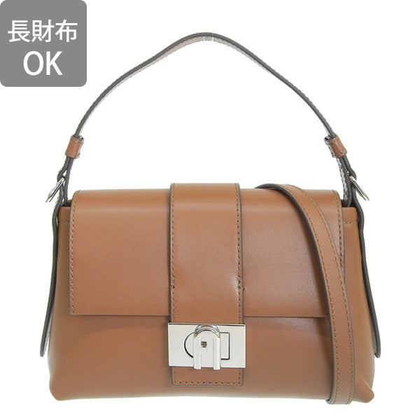 フルラ バッグ レディース 2WAY ショルダーバッグ ハンドバッグ アウトレット レザー ブラウン シャーロット FURLA CHARLOTTE SHOULDER S WB00550AX073303B00 母の日　土日祝も毎日発送します