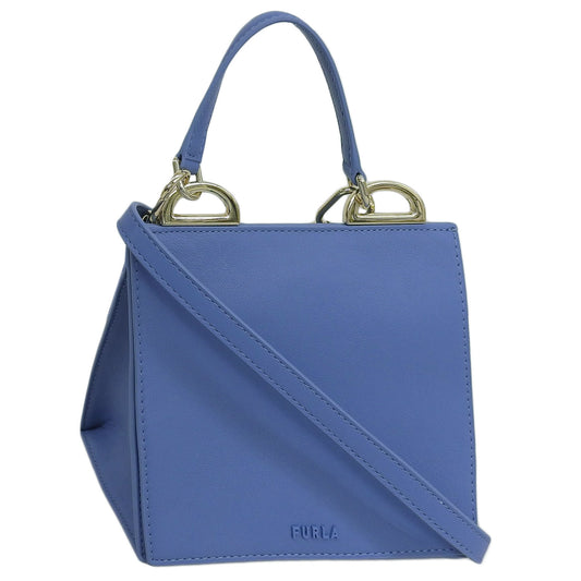 フルラ バッグ レディース ショルダーバッグ ハンドバッグ 2WAY アウトレット リネア フトゥーラ ミニ トップハンドル レザー ブルー LINEA FUTURA MINI TOP HANDLE WB00565BX13351246S FURLA